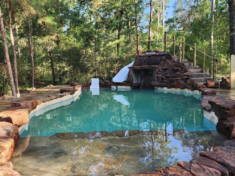 Waterfront Treehouse In A Magical Forest Waller Exterior photo